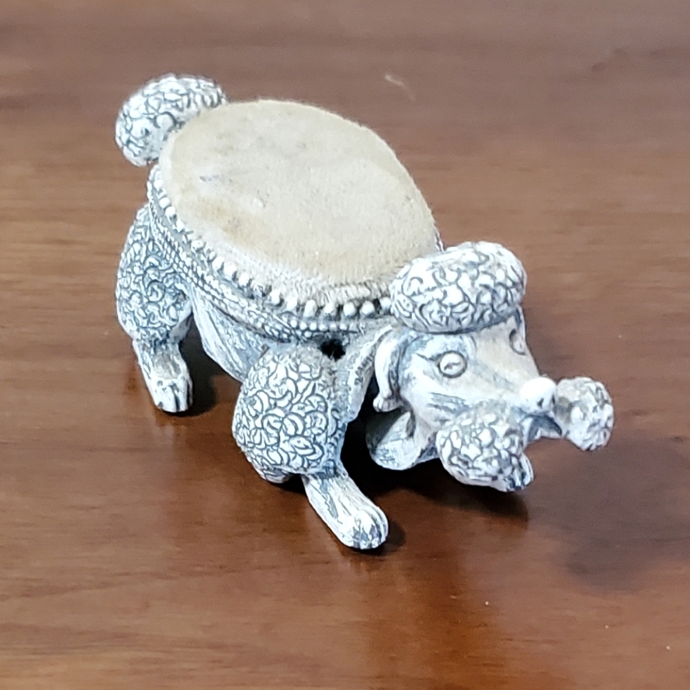 Vintage Florenza poodle pin cushion